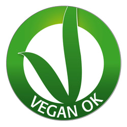 Label für vegane Produkte von Vegan Ok