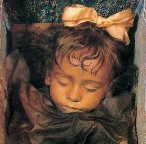 Kindermumie Rosalie 