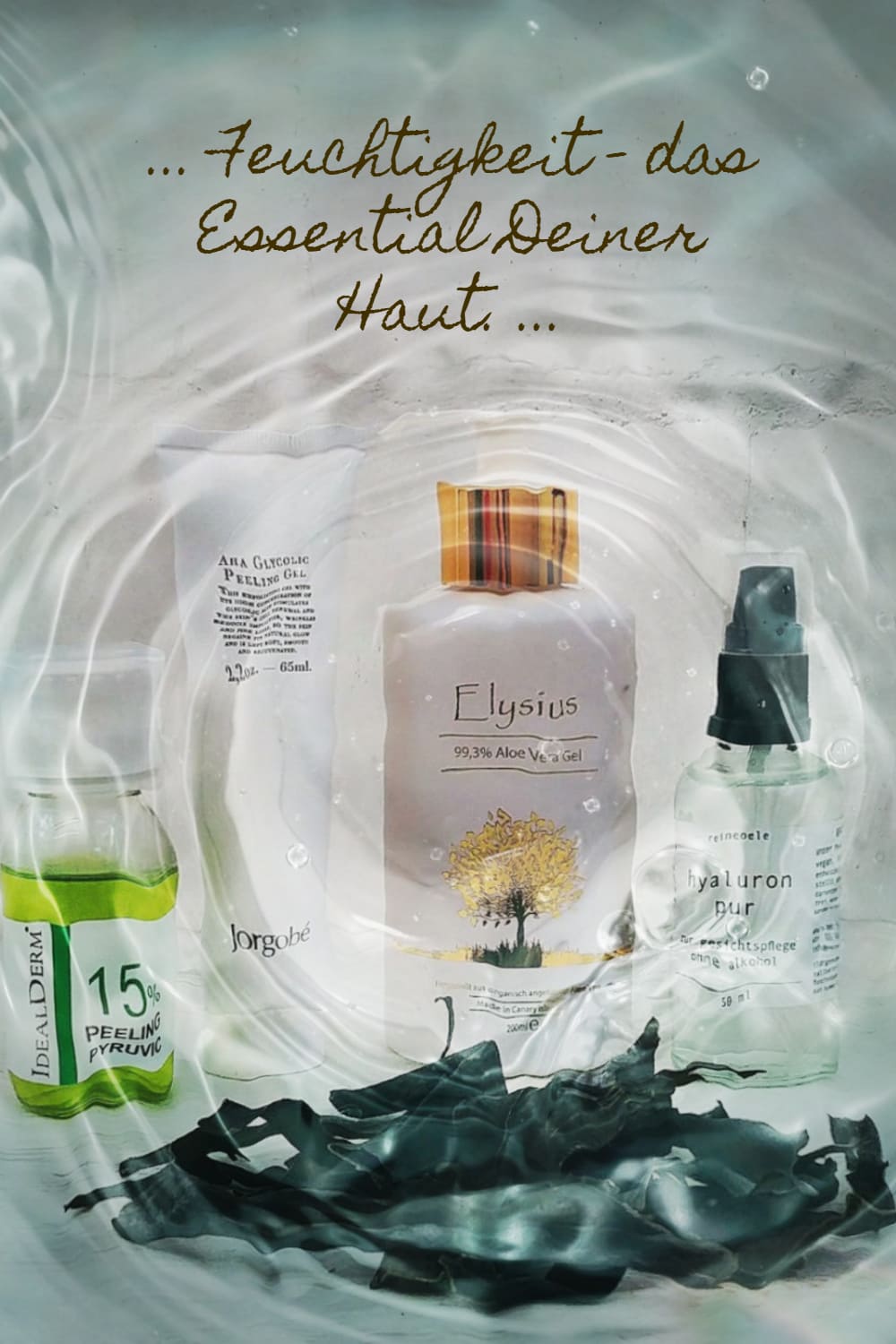 Humectants - feuchtigkeitsspendende Kosmetikprodukte
