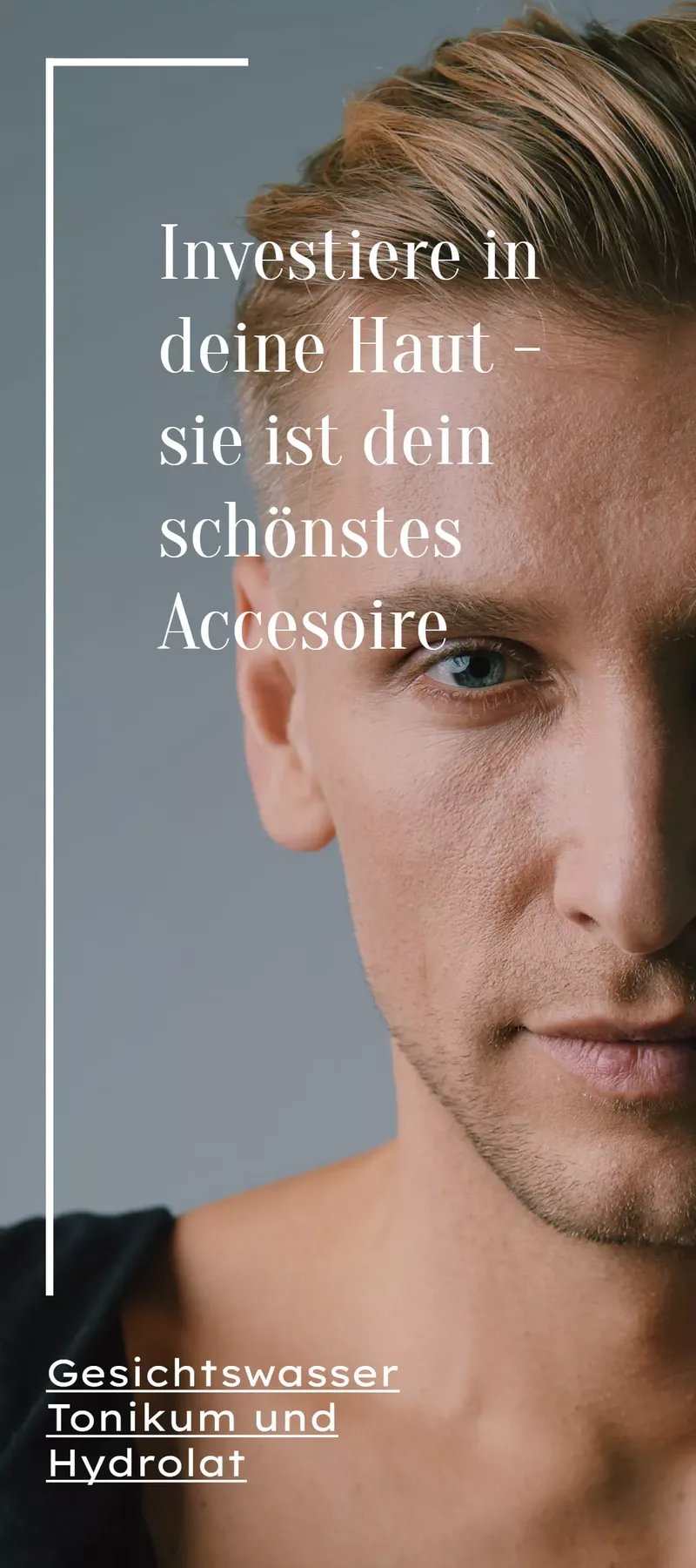 investiere in deine Haut - es beginnt mit Reinigung und Tonisieren