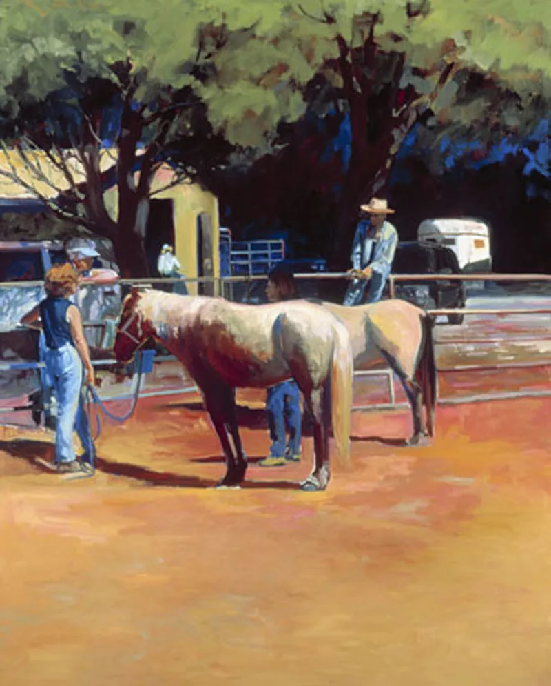 At the Ranch by Kathleen Lack