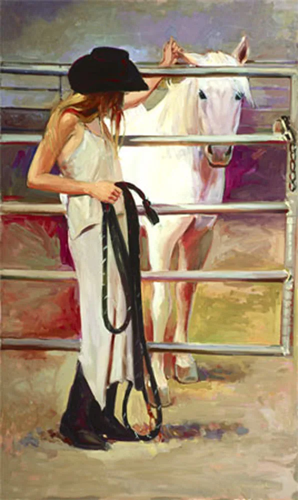 Black Lariat by Kathleen Lack