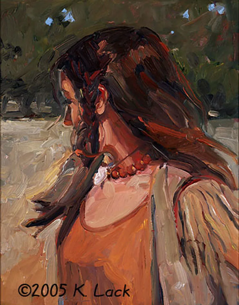 Buckskin Maiden II by Kathleen Lack