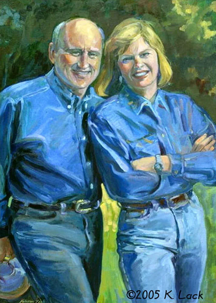 Craig and Gale by Kathleen Lack
