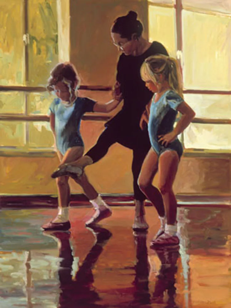 Dance Lesson by Kathleen Lack