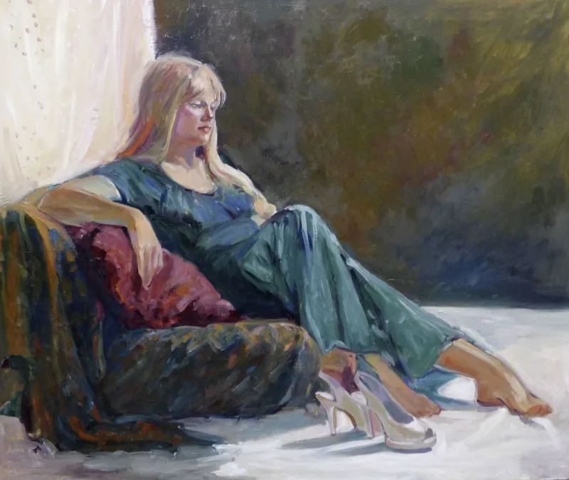 Lounging by Kathleen Lack