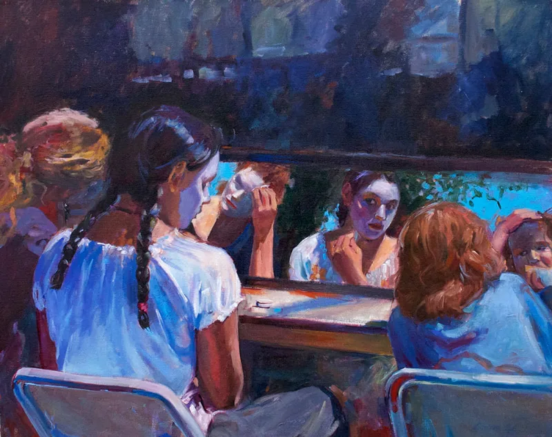 Making Faces II by Kathleen Lack