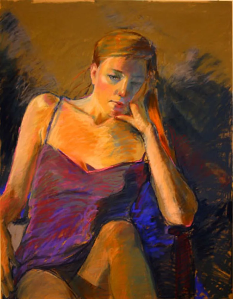 Purple Slip by Kathleen Lack