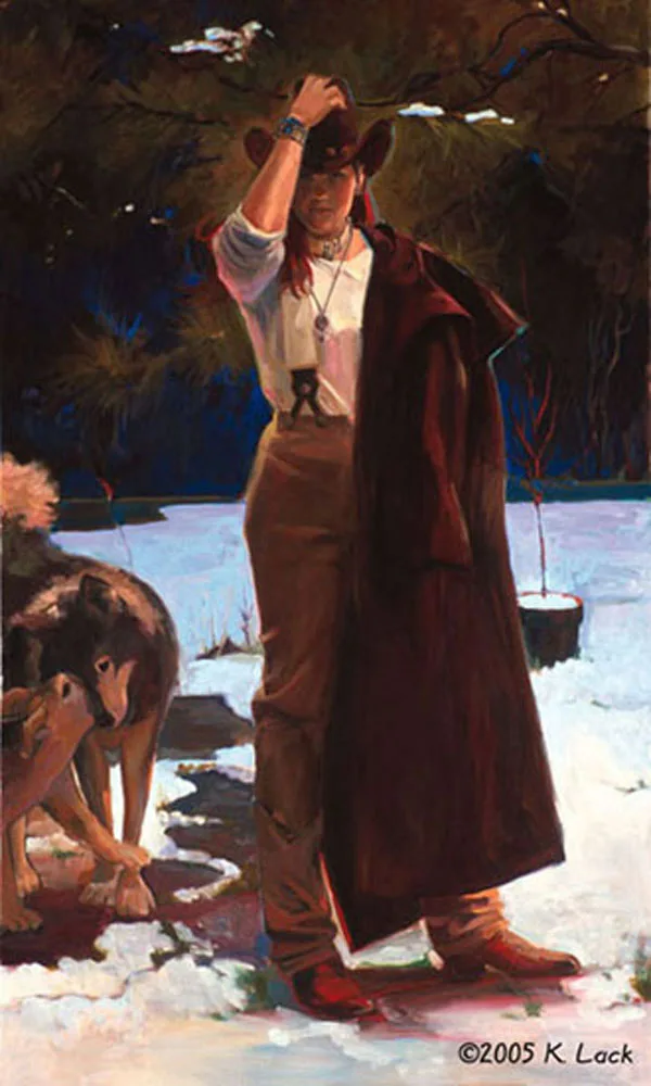 Red Boots by Kathleen Lack
