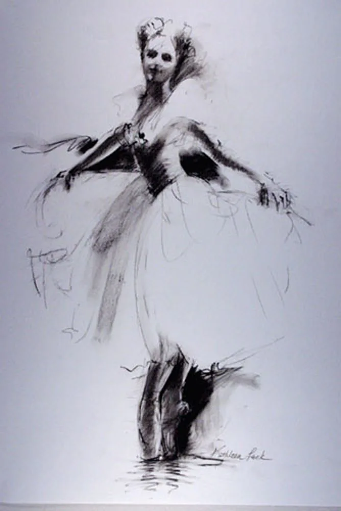 Revele Sur Le Pointe II by Kathleen Lack