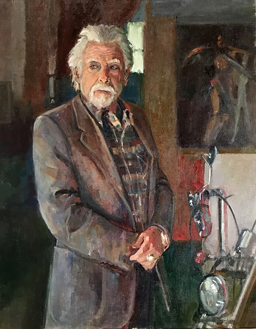 Ron Collins Portrait by Kathleen Lack