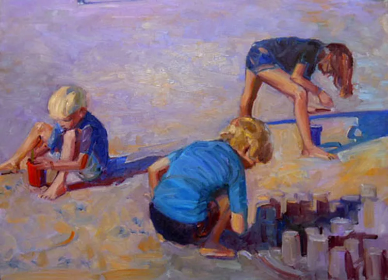 Sand Castles by Kathleen Lack