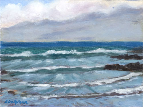 Afternoon Meditation Big Island by Terry Lockman