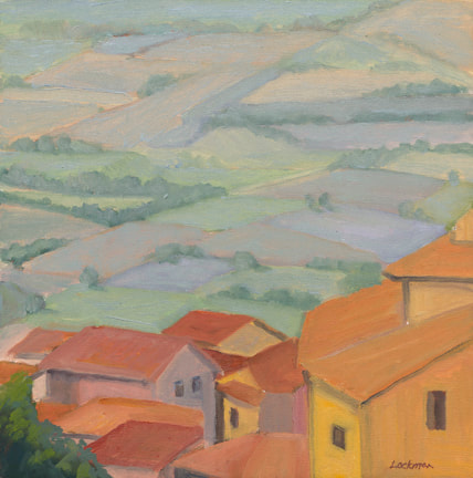 Below Cortona by Terry Lockman