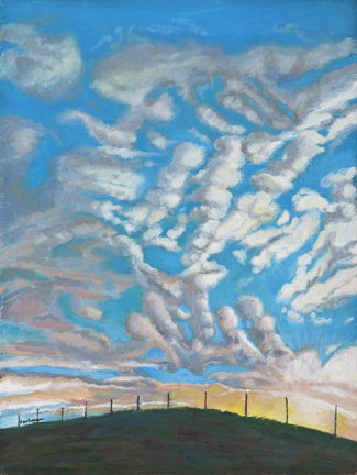 Paso Robles Sunset by Terry Lockman