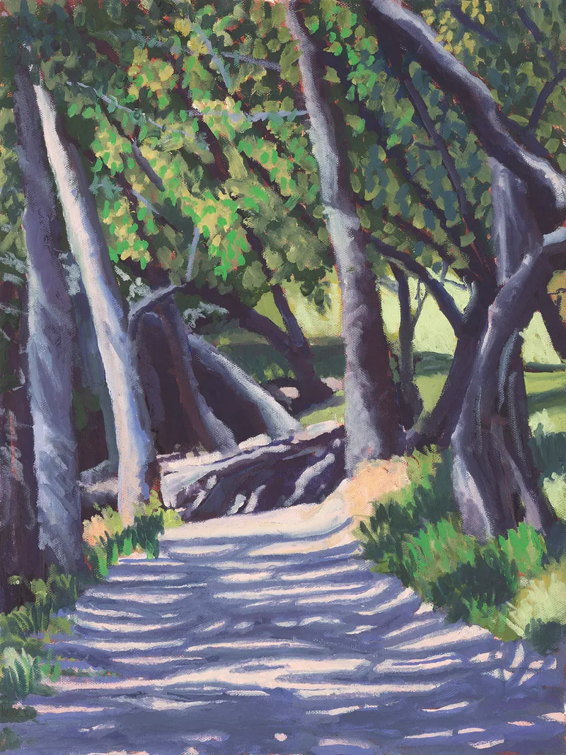Image of Path Around Lake Lagunitas