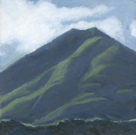 Winter Light on Mt. Tam II by Terry Lockman