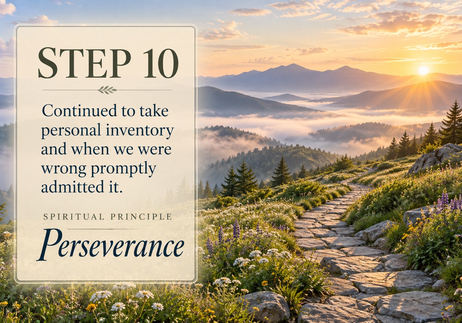 Step 10: Perseverance