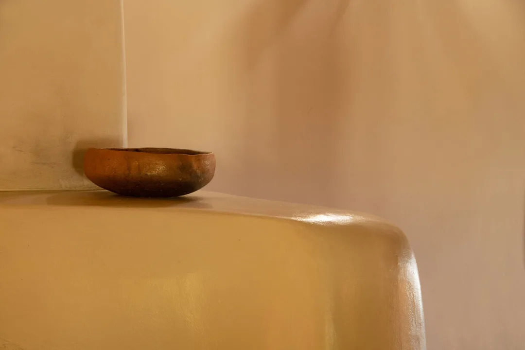 Bowl and Mantel, Taos by Mary Macey Butler