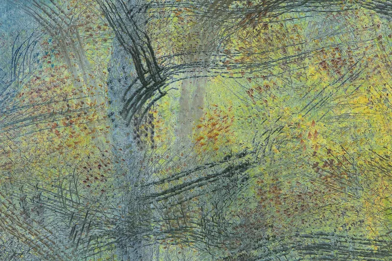 Forest Abstract by Mary Macey Butler