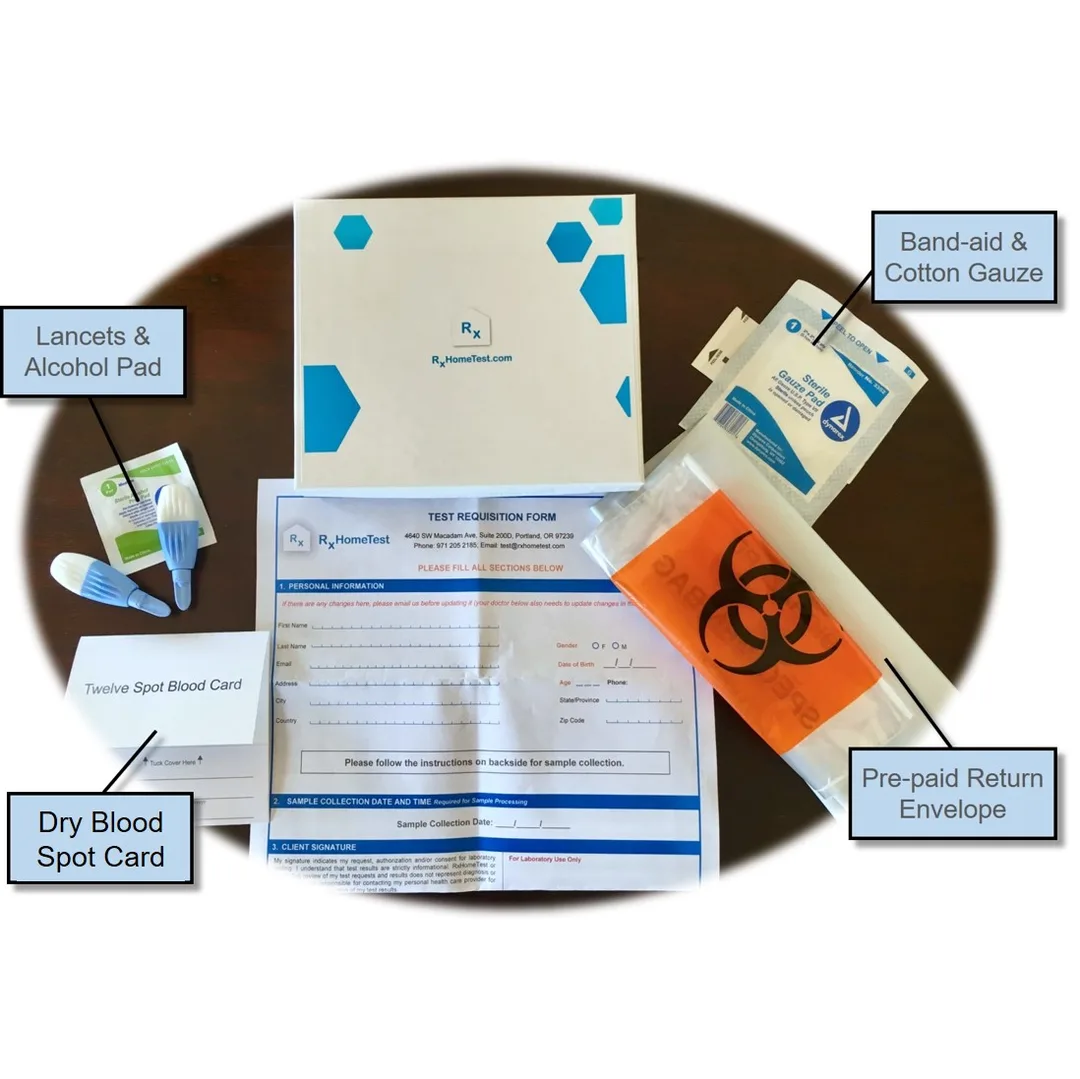  This Celiac Awareness Month, Dr. Paul highlights the At-Home Celiac Antibody Test from RxHomeTest -- a simple finger-prick blood test that checks four key immune markers for gluten sensitivity and celiac disease, from the comfort of home.