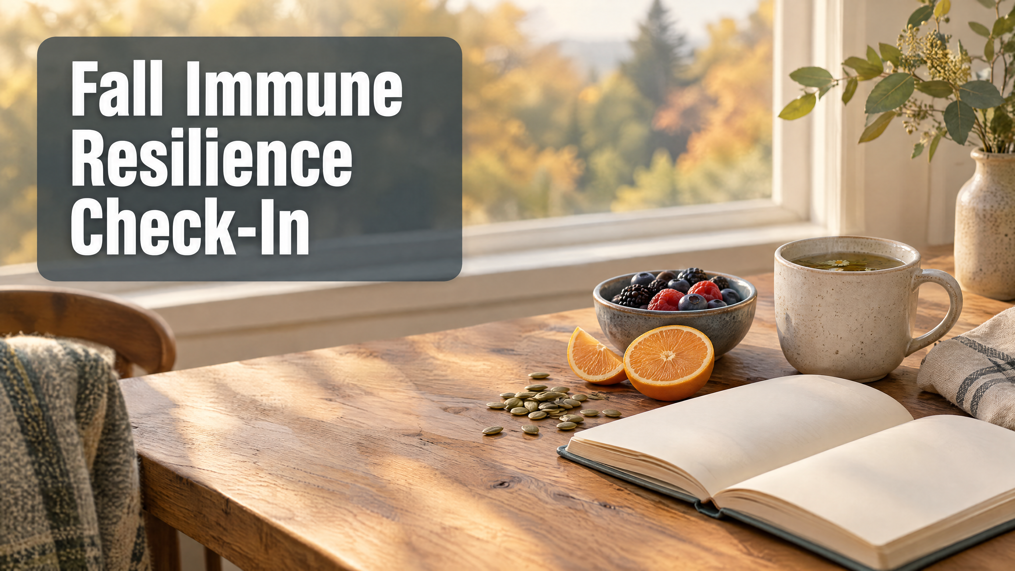 Fall Immune & Resilience Check-In — Dr. Paul