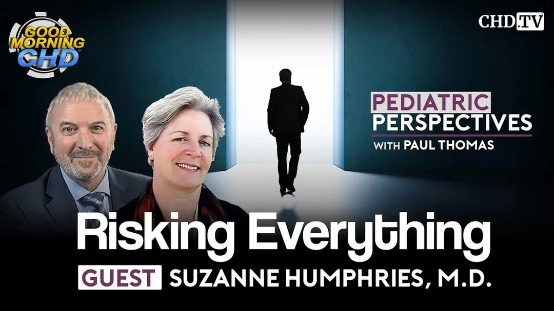 Dr. Paul Thomas and Suzanne Humphries, M.D. in conversation on Pediatric Perspectives, Show 199 of With the Wind with Dr. Paul, discussing vaccine safety, unvaccinated children's health, and immune function.
