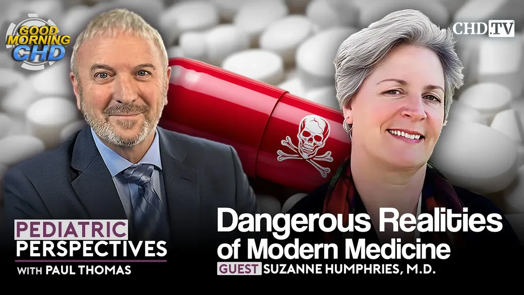 Dr. Paul Thomas and Suzanne Humphries, M.D. discuss foundational health, vitamin C for measles and whooping cough, dietary approaches for autism, and why lasting change starts in the kitchen — not the clinic.