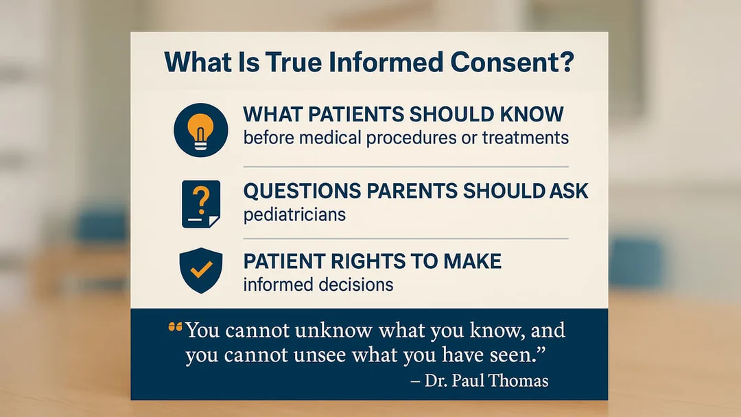 why unvaccinated children are healthier, vaccine injury stories, informed consent pediatrician, Dr. Paul Thomas vaccine data, VAX FACTS paperback only