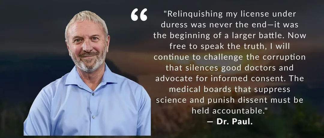 Dr. Paul Thomas, ICAN amicus brief, informed consent, medical freedom, free speech in medicine
