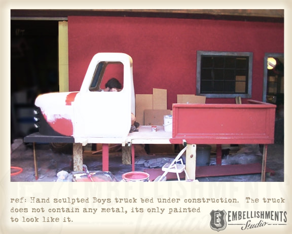 Building a Boys Room Truck Bed