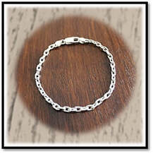 Main page item handmade silver chain bracelet $150C