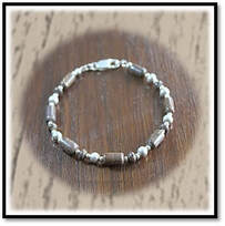 Main page item silver & boulder opal bracelet $250B