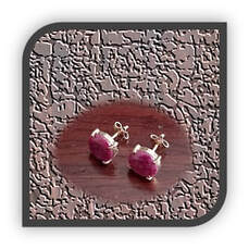 Main page item 9ct yellow gold & ruby studs $1300B