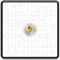 Main page item loose .75ct oval yellow sapphire $1000A