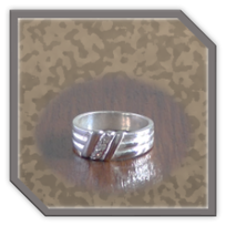 Main page item silver & diamond ladies ring $200B