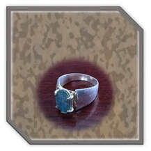 Main page item silver & oval opal triplet ladies ring $280B