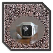 Main page item men's silver & stone-set onyx ring $200E