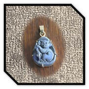 Main page item 9ct yellow gold & black opal pendant $1300A