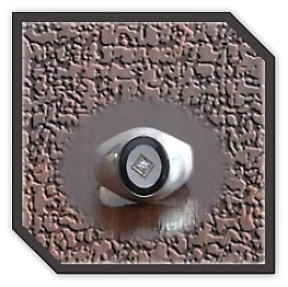 MR00250AV-Sterling Silver Onyx Men's Ring.