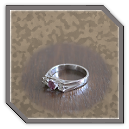 LR03000A-18ct White Gold Ruby Diamond Ladies Ring.