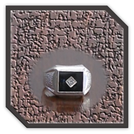 MR00270A-Sterling Silver Onyx Men's Ring.