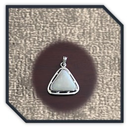 PE00380D-Sterling Silver Opal Pendant.