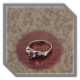 LR03000C-18ct Yellow Gold Ruby Diamond Ladies Ring.