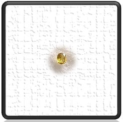 LGS01000A-0.75ct Yellow Sapphire.