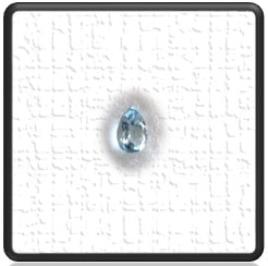 LGAQ01000B-1.45ct Pear Shaped Aquamarine.