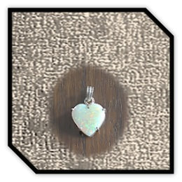 PE00450B-Sterling Silver Opal Pendant.