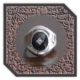 MR00200D-Sterling Silver Oval Onyx Men's Ring.