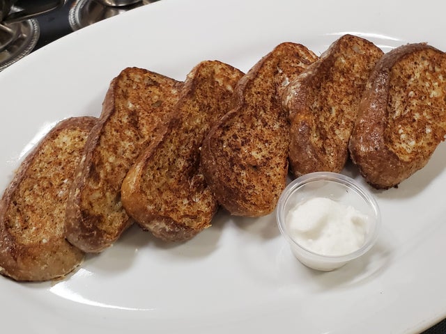 GF Vegan Breakfast Menu