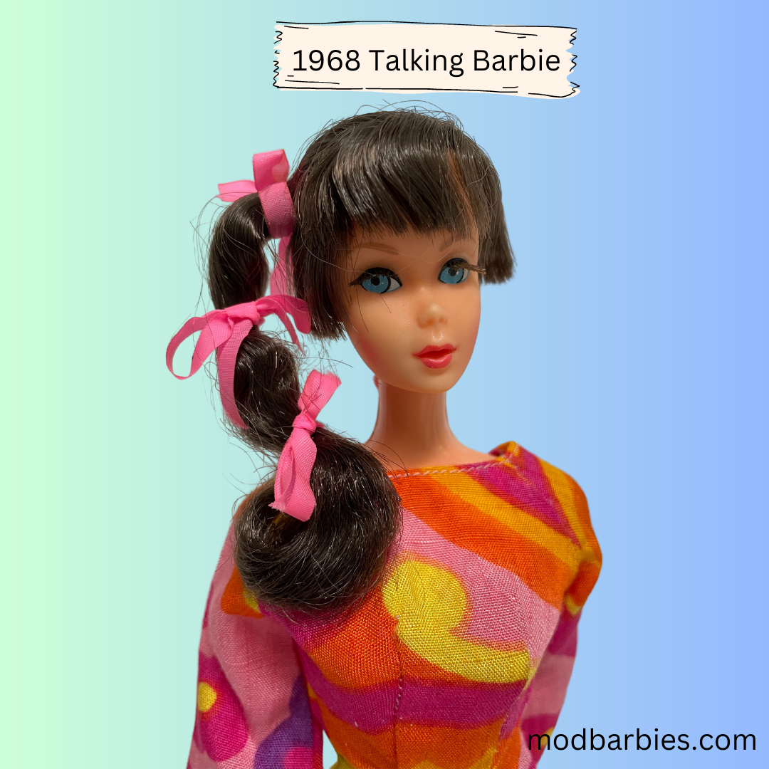 1968 Talking Barbie doll